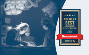 Our Center Selected for Newsweek’s 2026 Best ASCs List